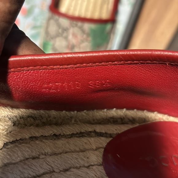 🟢🔴⚫️ Gucci signature Forrest Espadrilles - Picture 5 of 5